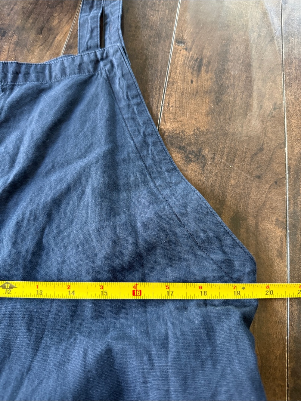 NWT AG Adriano Goldschmied Navy Blue Wide-Strap Square-Neck Jumpsuit - Picture 10 of 12